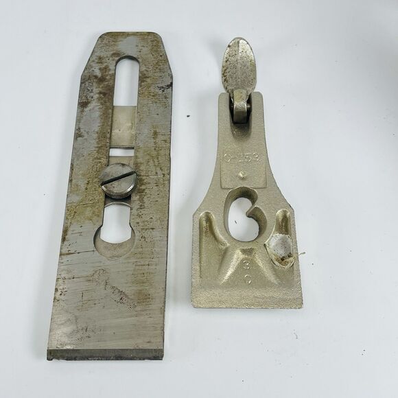 VINTAGE Defiance By Stanley 9” WOOD Hand PLANE 1950's Post War U Mark - Picture 9 of 16